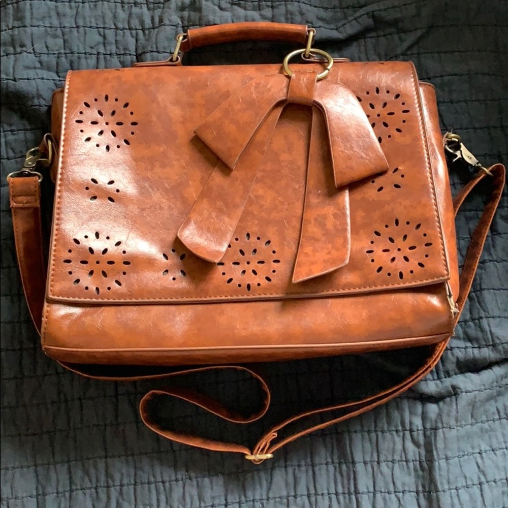 Ecosusi Vegan Leather bag - Briefcase/Laptop bag